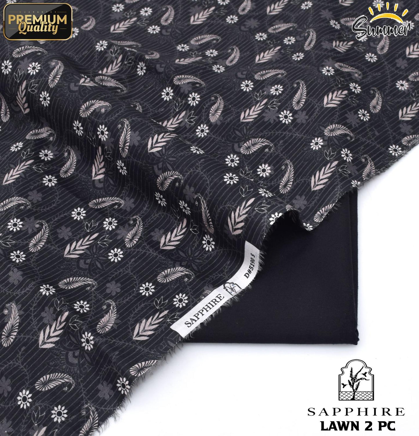 SAPPHIRE 2-PIECE DIGITAL PRINT