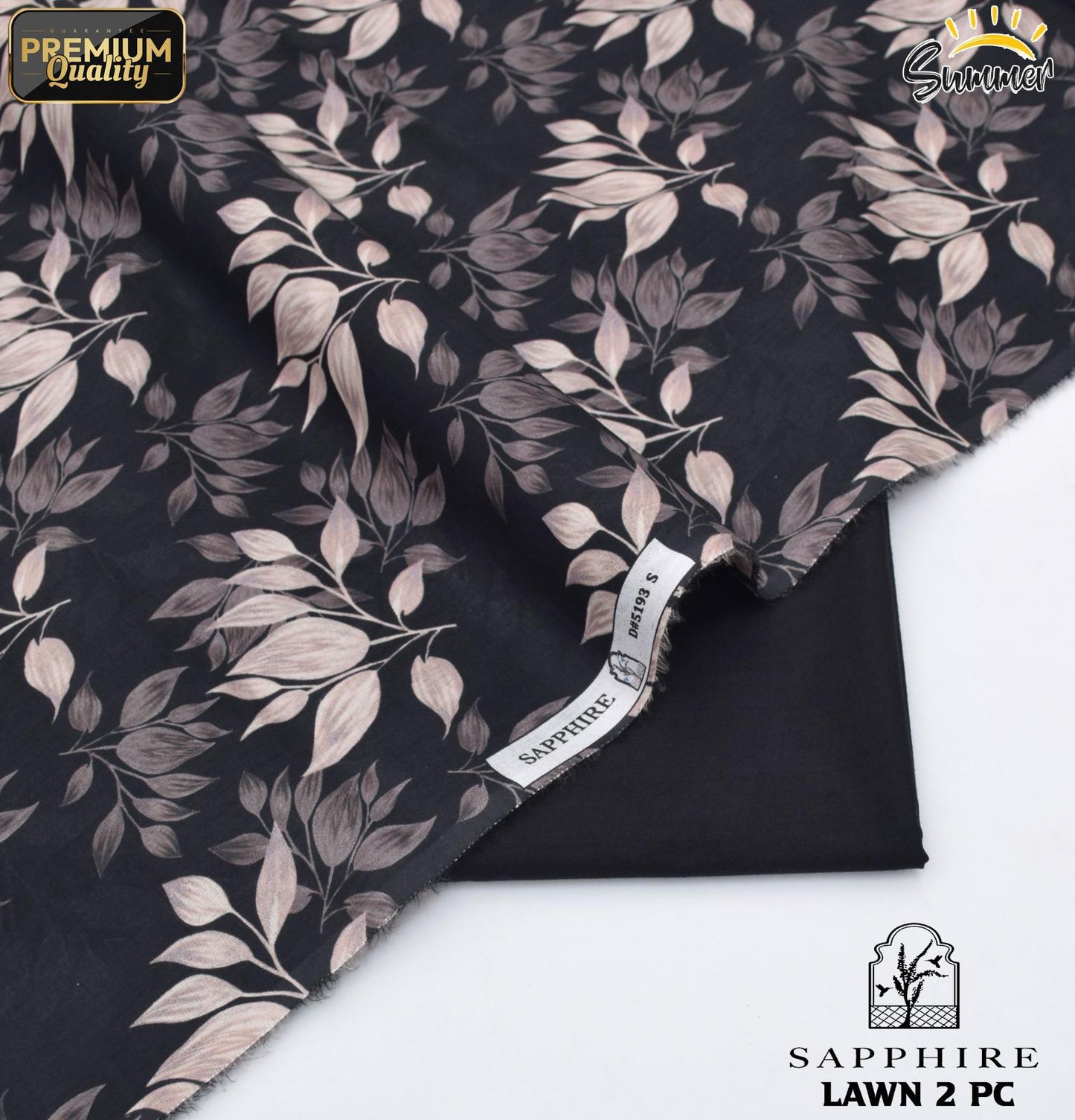 SAPPHIRE 2-PIECE DIGITAL PRINT