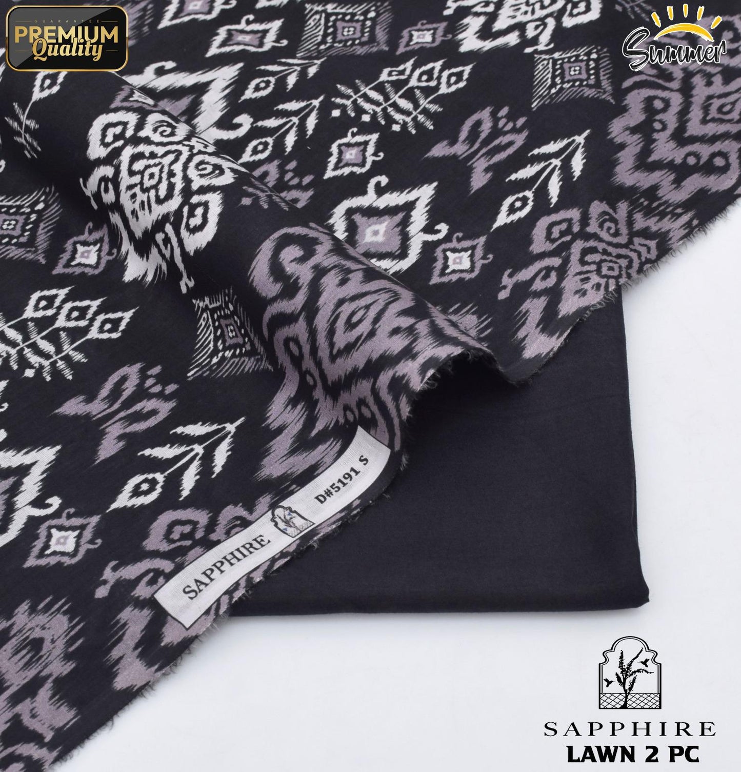 SAPPHIRE 2-PIECE DIGITAL PRINT