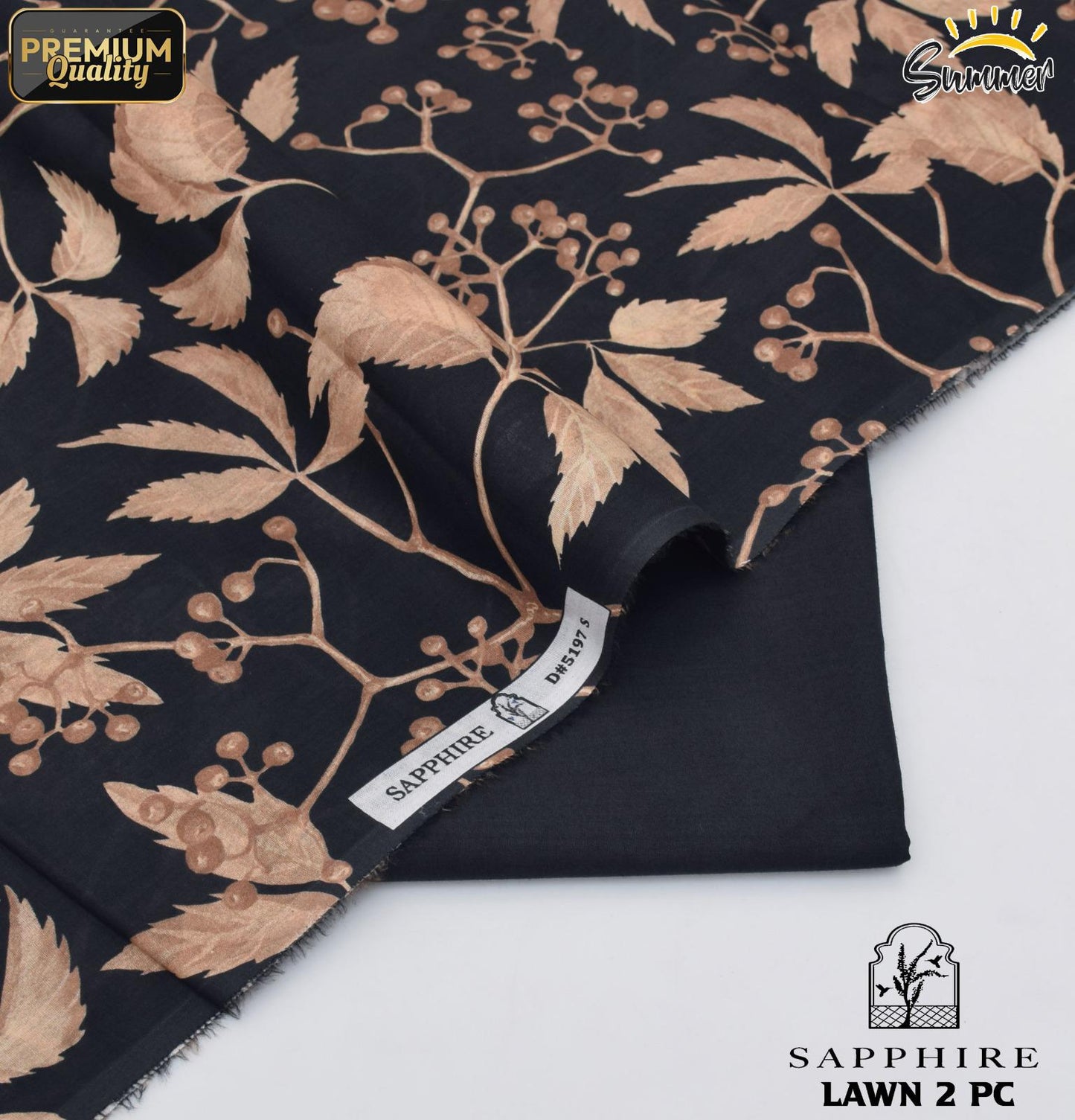 SAPPHIRE 2-PIECE DIGITAL PRINT