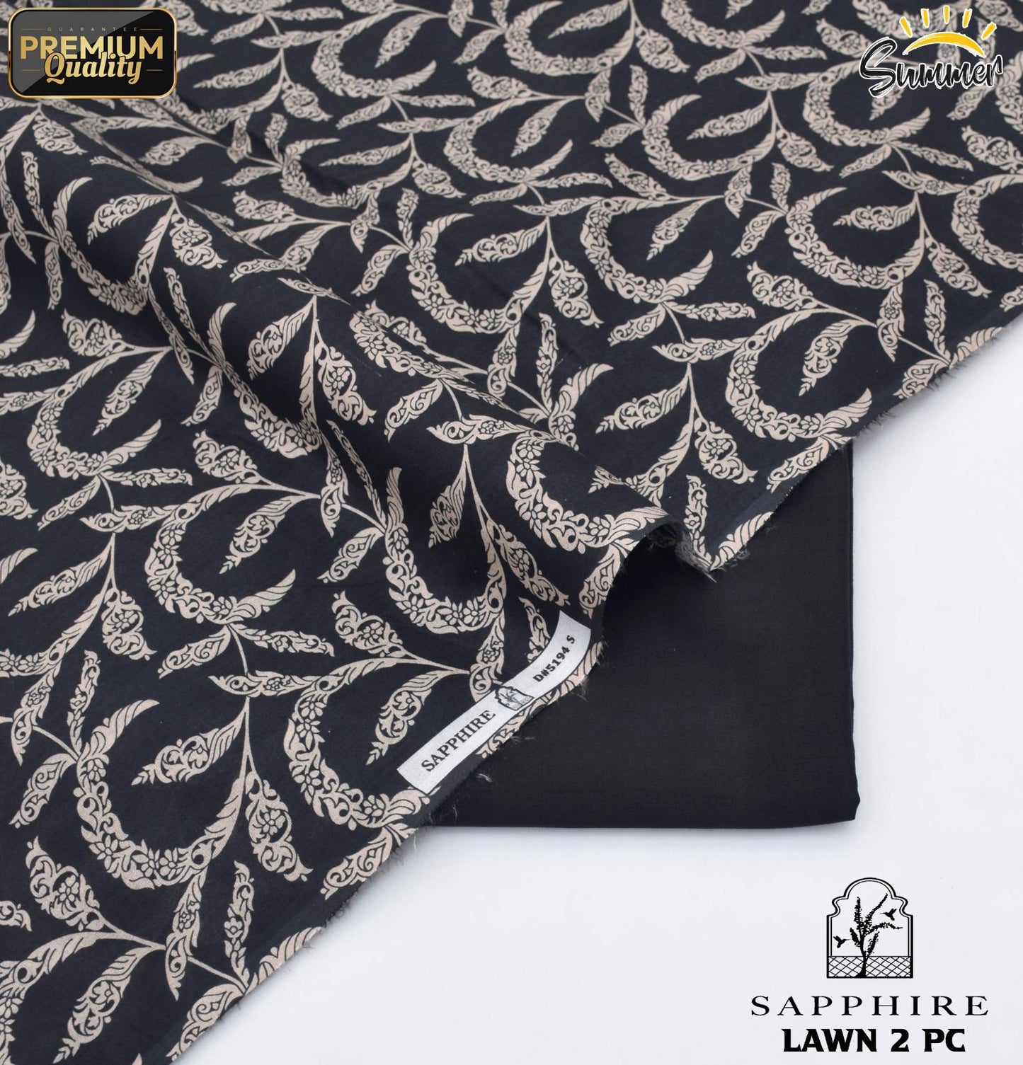 SAPPHIRE 2-PIECE DIGITAL PRINT