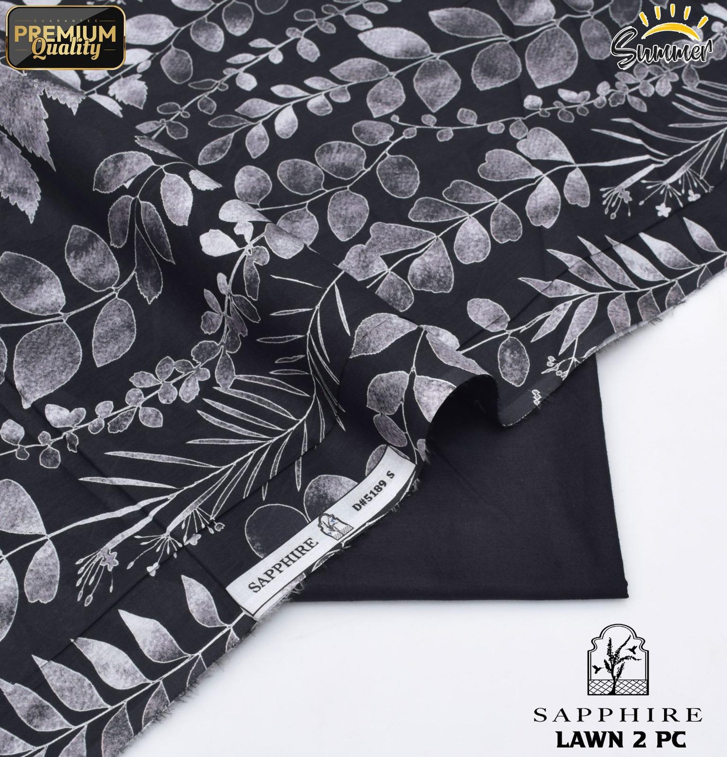 SAPPHIRE 2-PIECE DIGITAL PRINT