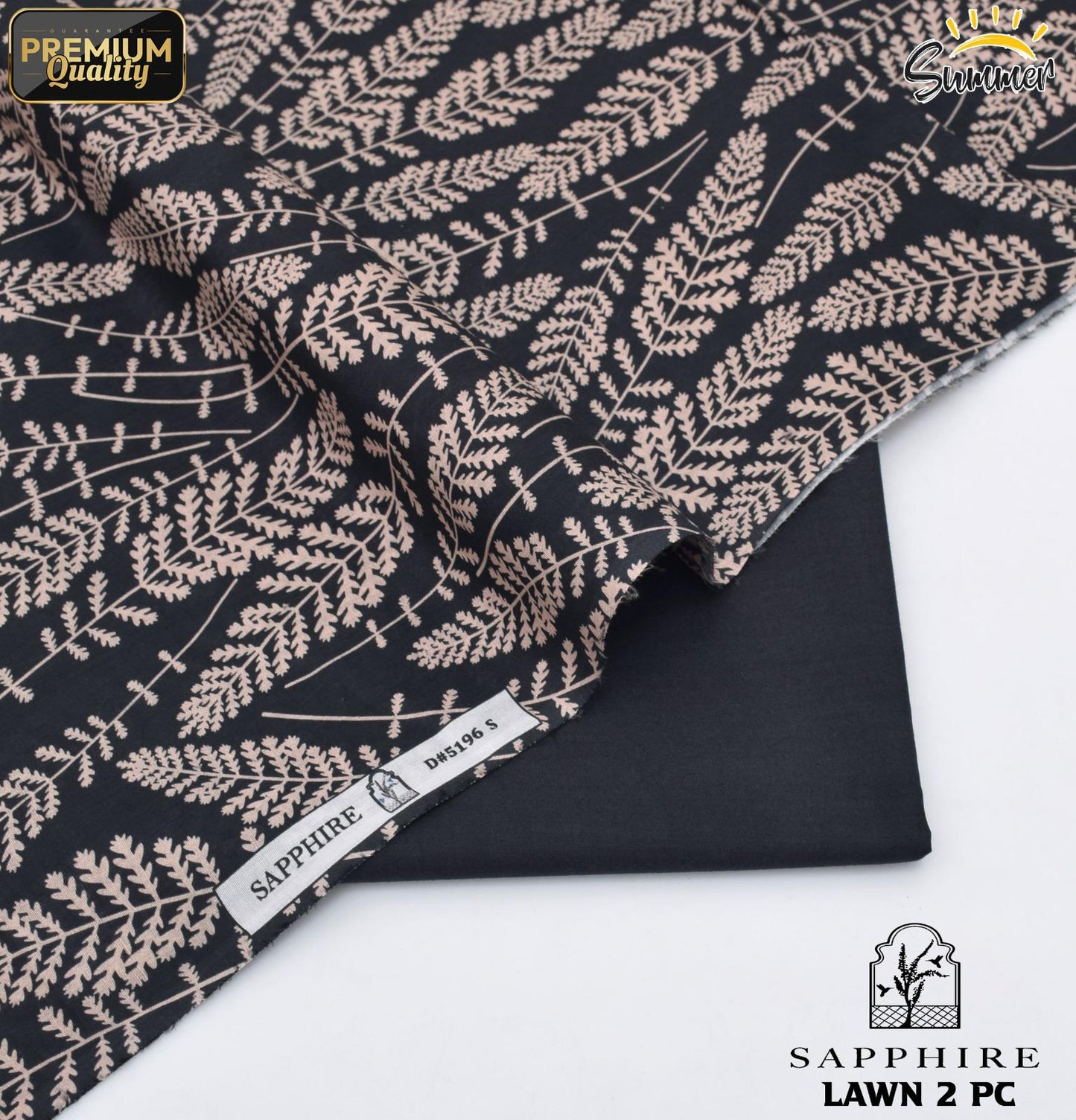 SAPPHIRE 2-PIECE DIGITAL PRINT