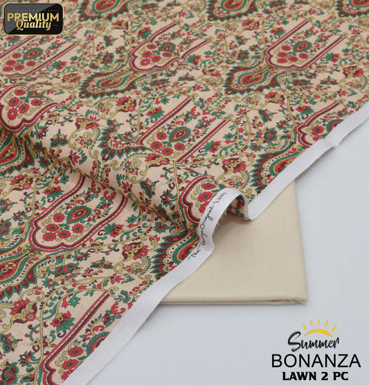 BONANZA 2-PIECE DIGITAL PRINT